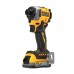 1. DEWALT DCF850E1T კომპაქტური დარტყმითი ხრახნმომჭერი (18 V)