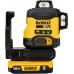 1. DEWALT DCLE34031D1ლაზერული თარაზო (მწვანე) 3 x 360°