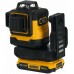1. DEWALT DCLE34031D1ლაზერული თარაზო (მწვანე) 3 x 360°