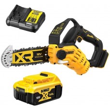 1. DEWALT DCMPS520P1 ჯაჭვური ხერხი 20 სმ (18 V)