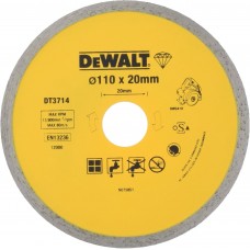 1.DEWALT DT3714 ალმასის საჭრელი დისკი 110 მმ (კერამიკა)
