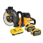1. DEWALT DCS691X2 ასფალტის და ბეტონის საჭრელი ხერხი (54 V)