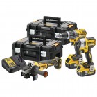 DEWALT DCK384P2T სამუშაო კომპლექტი (3 ც)