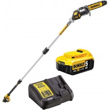 1. DEWALT DCMPS520P1 ჯაჭვური ხერხი 20 სმ (18 V)