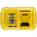 1.2. DEWALT DCB118X2 აკუმლიატორის სწრაფი დამტენი + 2 x 18 / 54 V 9.0 ა/ს Flexvolt