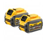 1. DEWALT DCB546T2 54V აკუმულატორი XR FLEXVOLT® Li-Ion 6.0 Ah (2 ც) 