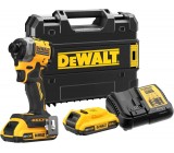 1. DEWALT DCF850D2T კომპაქტური დარტყმითი ხრახნმომჭერი (18 V)
