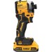 1. DEWALT DCF850D2T კომპაქტური დარტყმითი ხრახნმომჭერი (18 V)