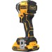 1. DEWALT DCF850D2T კომპაქტური დარტყმითი ხრახნმომჭერი (18 V)