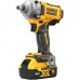 1. DEWALT DCF892P2T 1/2" დარტყმითი ქანჩმომჭერი (18 V)