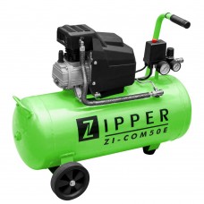 1. ZIPPER ZI-COM50E ჰაერის ელექტრო კომპრესორი (50 ლ)