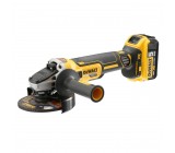 1. DEWALT DCG405P2 კუთხვილ სახეხი მანქანა (18 V)