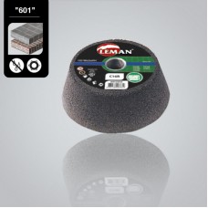 LEMAN (6013024) სახეხი გვირგვინი 130 X 55X 22.2 მმ (ბეტონი)